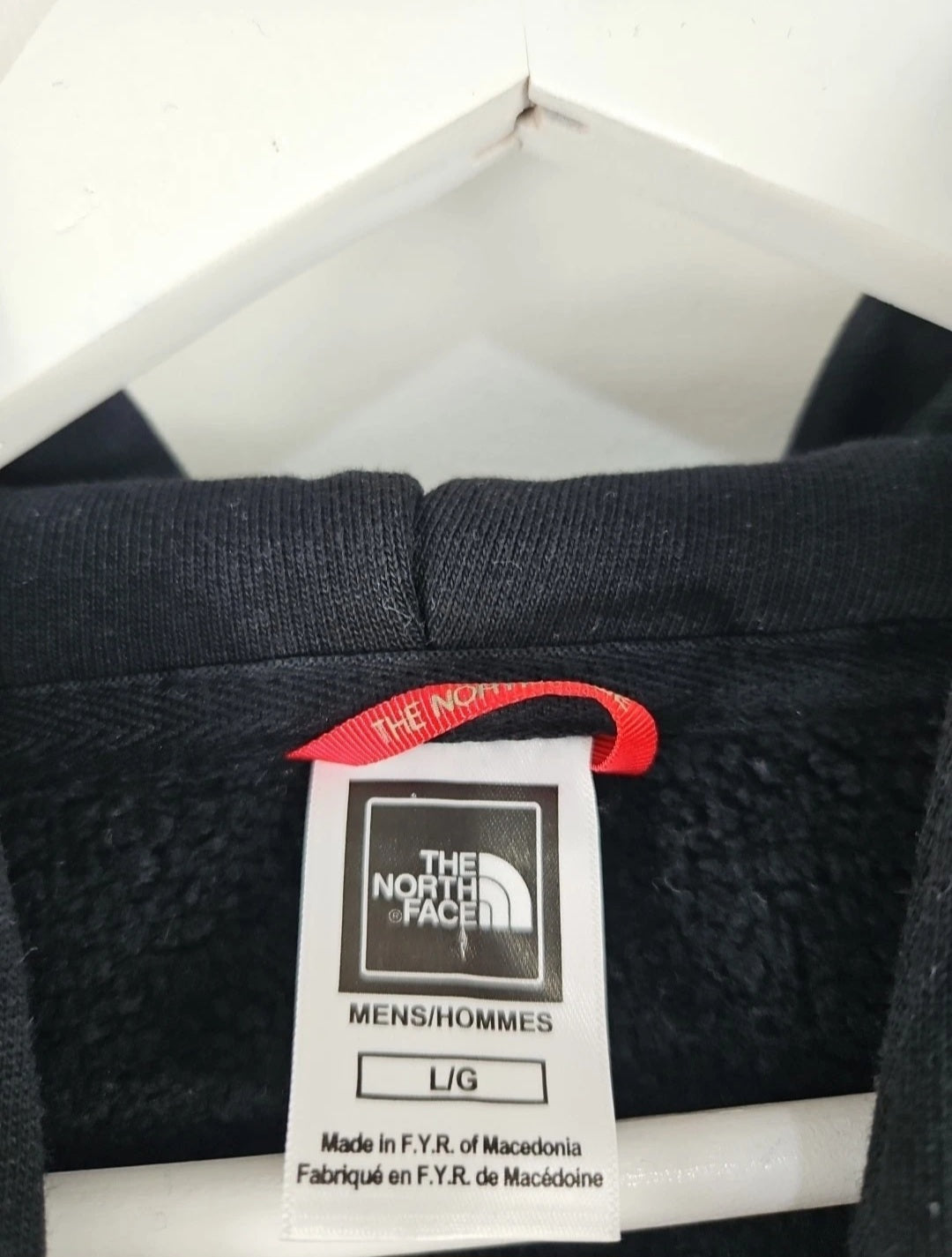 The North Face hoodie size large